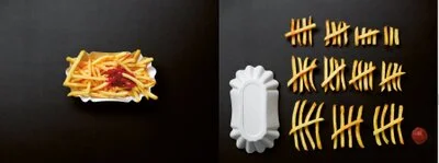 Pommes Frites aus Die Kunst, aufzuräumen von Ursus Wehrli